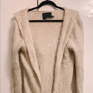 Fluffy cardigan